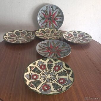 Predám keramické taniere 6 ks