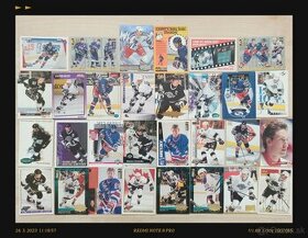 Hokejové kartičky 99" Wayne Gretzky