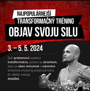 Listok na tréning Objav Svoju Silu OSS 2024