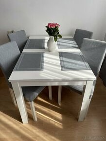 IKEA stôl LANEBERG so stoličkami KATTIL