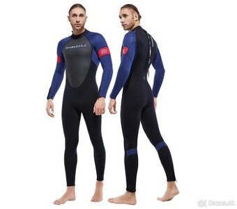 Predám dlhý neopren 3mm na potapanie,šnorchl.,Deep Blue,L