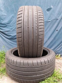 Ponúkam 2 letné pneumatiky Dunlop sport 265/40 ZR21