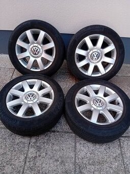 Volkswagen alu disk - leté pneu.continental 205/55 r16