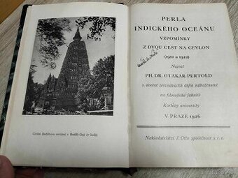 98 ročný cestopis--Perla Indického oceánu-1926-vzpomínky z d