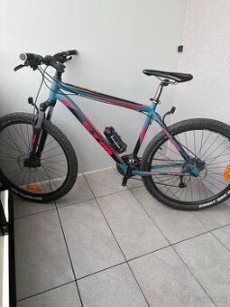 CTM REIN 3.0 27,5" 2020, matná šedo-modrá/červená, XL (20"