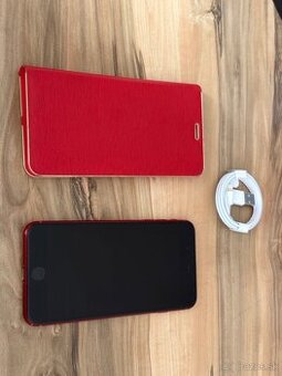 Predám Apple iPhone 8 Plus 64GB RED Malé známky používania