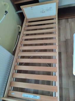 Predám detskú posteľ IKEA 70x160 cm s matracom a roštom