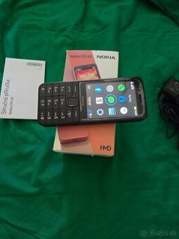 Nokia 215 dual sim 4g čierny v peknom stave komplet krabica