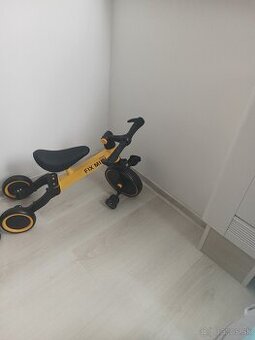 Žltý bicykel pre deti