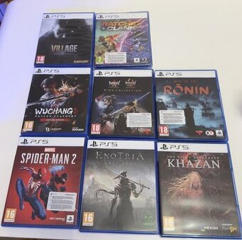 Predám Hry na PS5