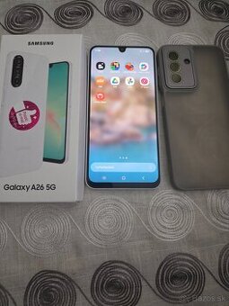 Samsung A26 5g dual sim biely super deluxe stave používaný p