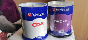 Predám CD/DVD 100 ks balenia