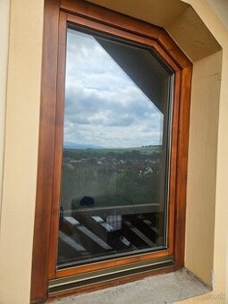 Drevené eurookno 90x150