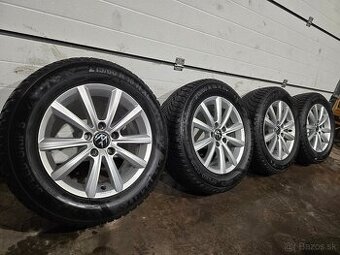 Zimná Sada Volkswagen Passat B8+Zánovné Pneu 215/60 R16