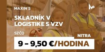 Skladník s VZV – práca na istotu a férové ohodnotenie (p157)