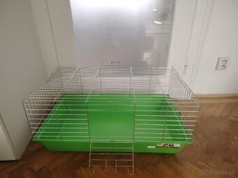 Výborná klietka pre králika, morča, 77x47x34cm, pekná - 1
