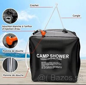 40 l sprcha prenosná na kempovanie - 1