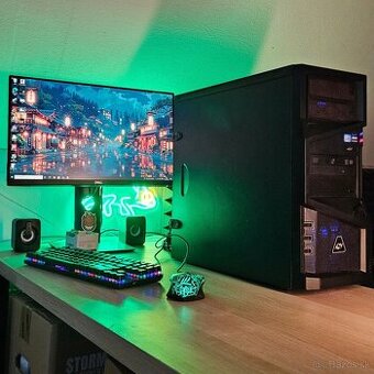 Herný PC • i7 990 • RX 570 8G • 18GB