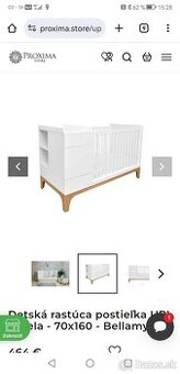 Detská rastúca postieľka