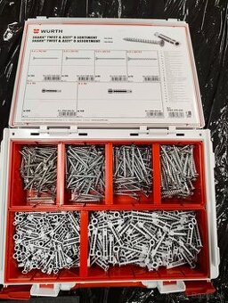 Predám rôzne Orsy sady, hmoždiny, kotvenie, ASSY šrauby