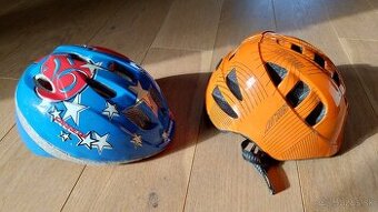 Detské cyklistické prilby Sulov a Carrera