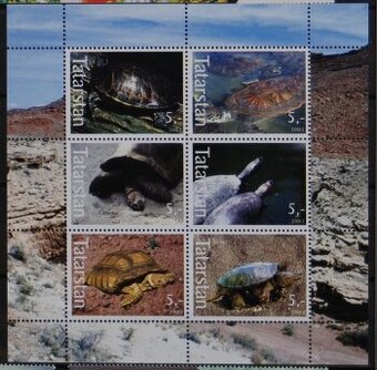 Poštové známky - Obojživelníky 34 - neopečiatkované