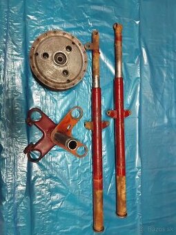 Vidlica , Stred kolesa JAWA PIONIER