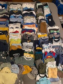 Mix oblečenia. Veľkosť 80