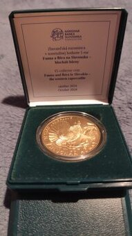 5 euro Fauna a flora na Slovensku-hlucháň