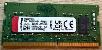 Kingston DDR4 SODIMM 16GB