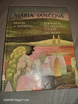 Braček a sestrička. O kapsičke, čo nechcela chodiť do školy