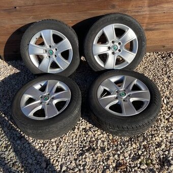 Alu kolesa skoda octavia 2 5x112 r16