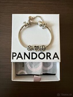 Strieborný náramok PANDORA 90€