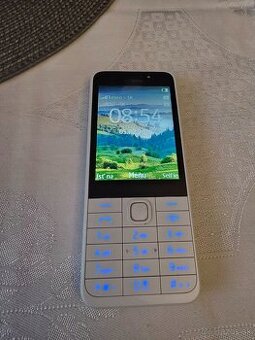Nokia 230 dual sim biely v dobrom stave plne funkčný samozre