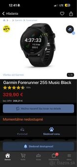 Garmin Forerunner 255 Music Black