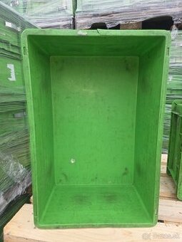 Bedničky prepravky, plastove boxy, MIERNE POŠKODENÉ