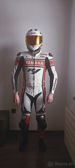 Yamaha R1 kožená kombinéza na mieru (cca 52)