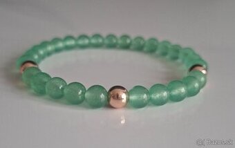 Jemný náramok zo 6mm avanturinu