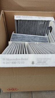 Uhlíkový peľový filter