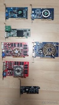 Predám grafické karty AGP/PCI