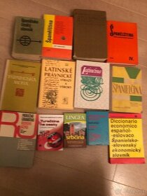 Učebnice španielčina, ukrajinčina, latinčina a iné