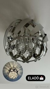 Krištáľové stropné svietidlo (lampa) LUXERA 46069 STRATOSS