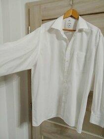 Biela pánska košeľa/veľkosť 46.XXXL