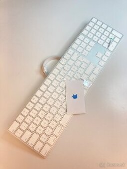  APPLE Magic Keyboard numerická MQ052D/A White