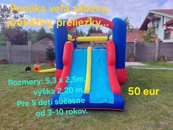 Skákacie hrady na prenájom