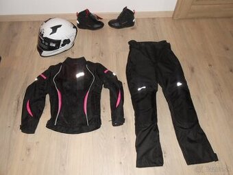 Predam krasny uplne novy damsky moto komplet o velkosti XS