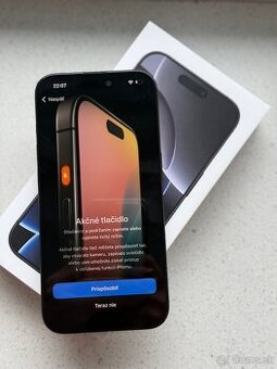 Iphone 15 pro 256GB čierný titán