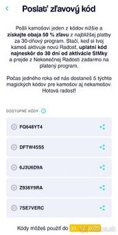 Operátor Radosť (zľava 50%)