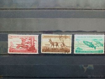 Poštové známky č.878 - USA - fauna komplet