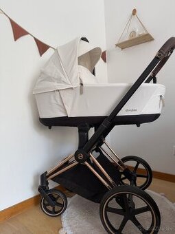 Cybex priam 4.0 rosegold off white